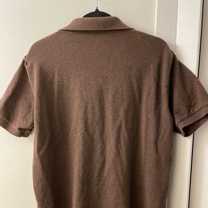 Polo Ralph Lauren Brown Polo with Green logo